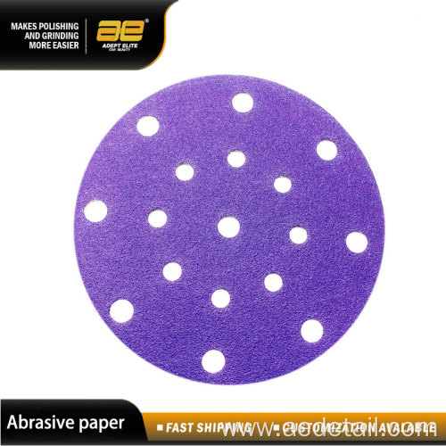 2 to 7 Inch 17 Holes Automotive Sandpaper